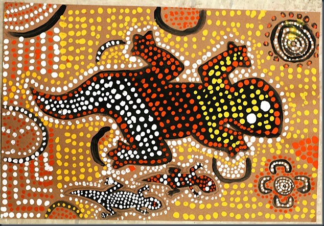 smART Class: Peacocks, and Aboriginal Art, and Cool Names!